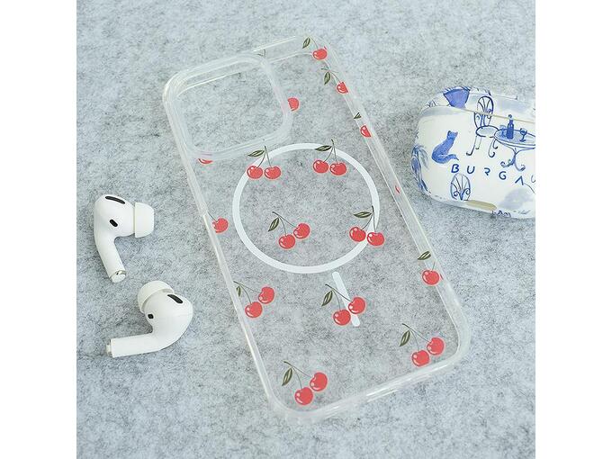 Maska Mag Case Nanobit Print za iPhone 16 Pro Max Sweet Cherry