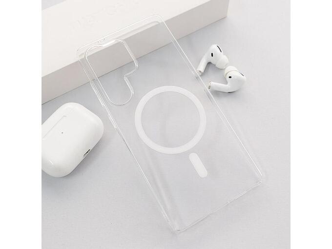 Maska Transparent Mag Case za Samsung S25 Ultra/ S938B bela