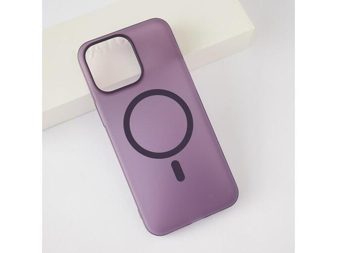 Maska Mag Case Inspire za iPhone 15 Pro Max ljubicasta.