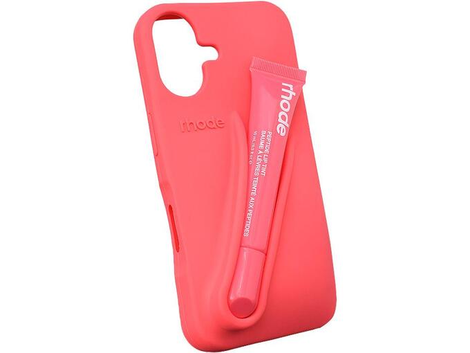 Maska Rhode LIP CASE + LIP TINT za iPhone 16 guava spritz