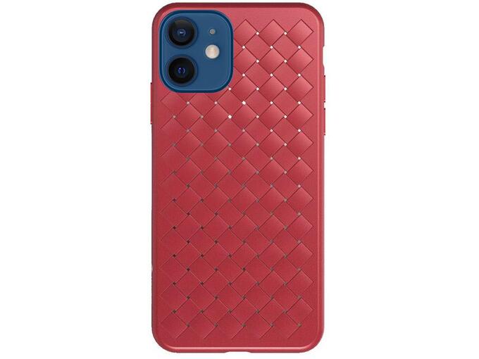 Maska Braided za iPhone 12 mini crvena