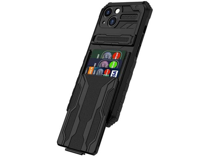 Maska Wallet Armor za iPhone 15 crna