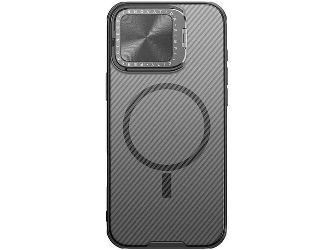 Maska Nillkin CamShield Prop Magnetic za iPhone 16 Pro transparent crna