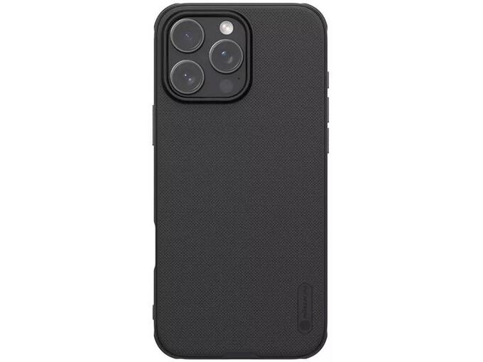 Maska Nillkin Super Frosted Shield Pro Magnetic za iPhone 16 Pro Max (bez otvora za logo) crna