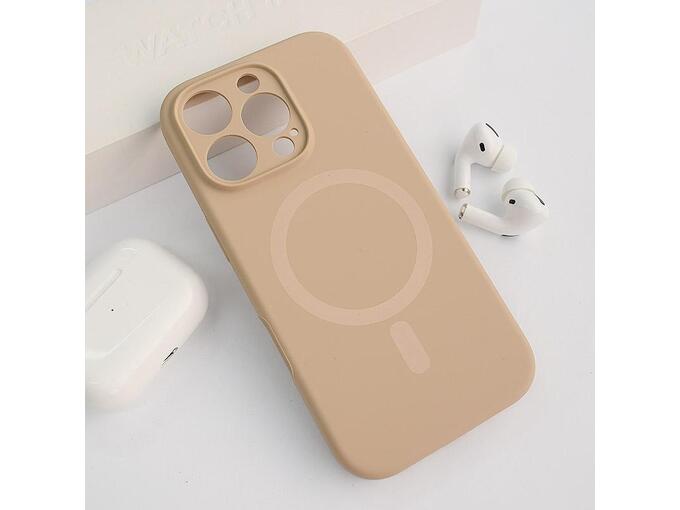 Maska Mag Case PureTone za iPhone 16 Pro Max svetlo braon
