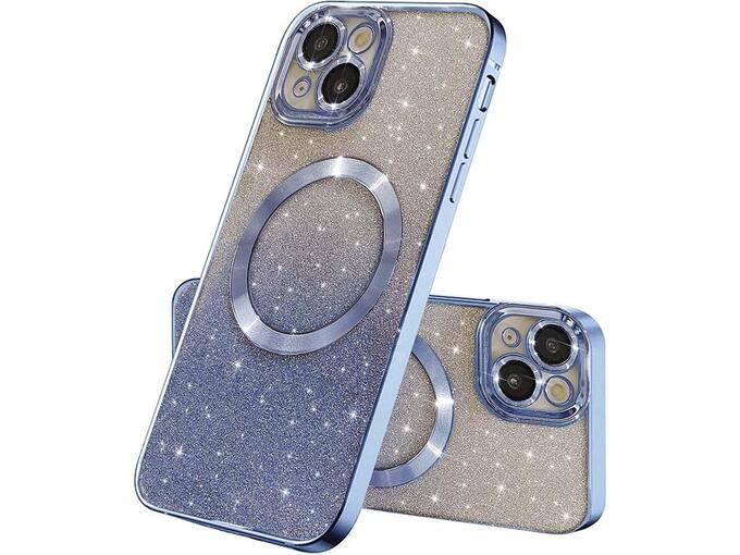 Maska Mag Case Electroplated za iPhone 14 plava