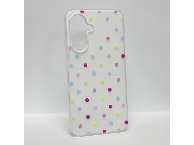Maska Candy Dots za Samsung A17 5G/ A175F bela