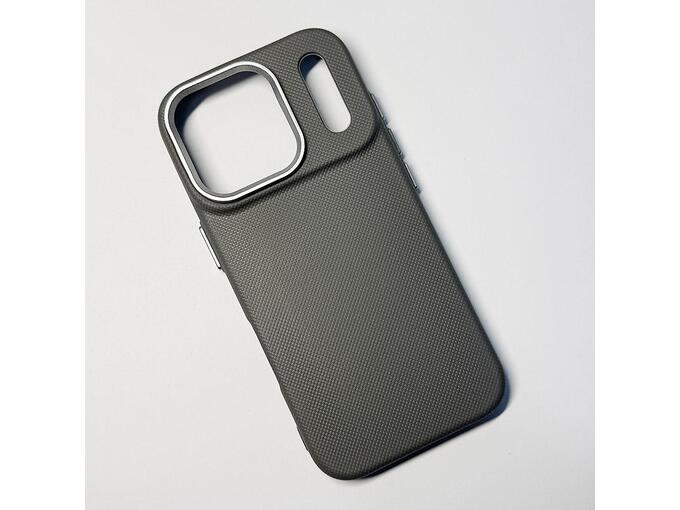 Maska MonoLine za iPhone 17 Pro Max siva