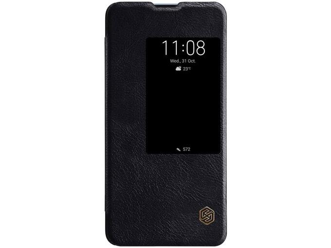 Maska na preklop Nillkin Qin za Huawei Mate 20 X crna.