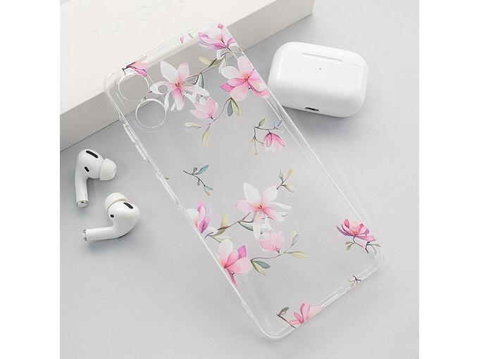 Maska Nanobit Print za Samsung A06/ A065F Pink Mangolia Flowers