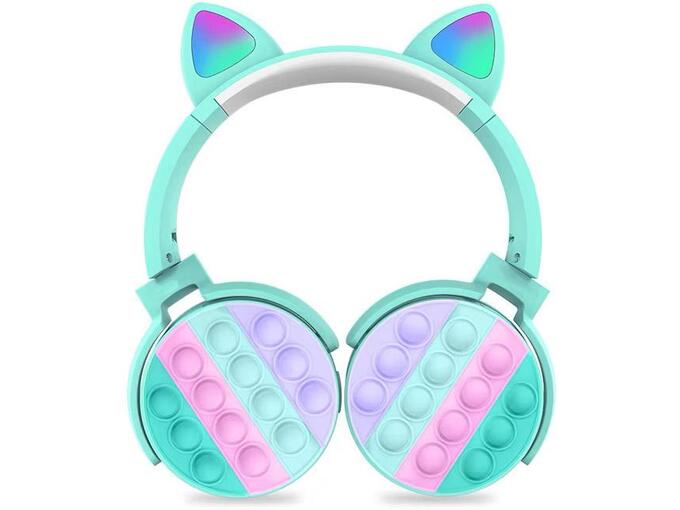 Bluetooth slusalice Cat Pot it tirkiz