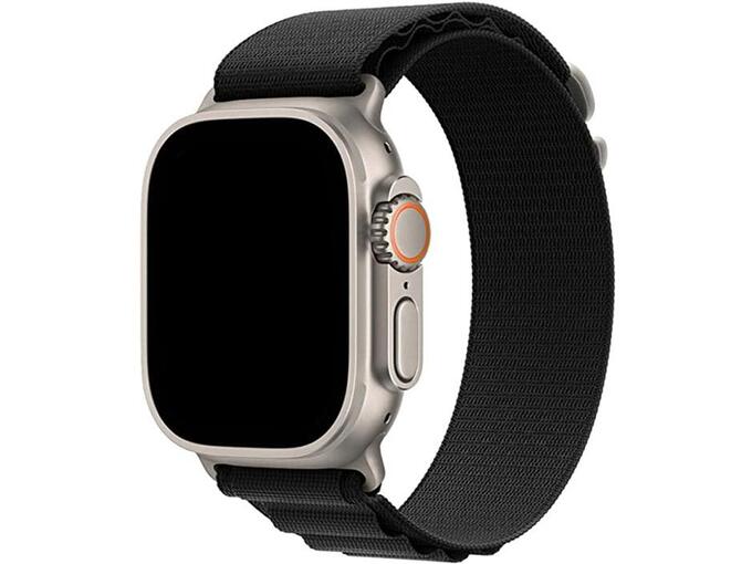 Narukvica za Apple Watch Ultra Strap Alpine Loop 42/ 44/ 45/ 49mm L black