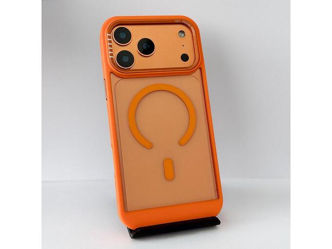 Maska za iPhone 17 Pro Max Mag Case Orange Frame Graphic