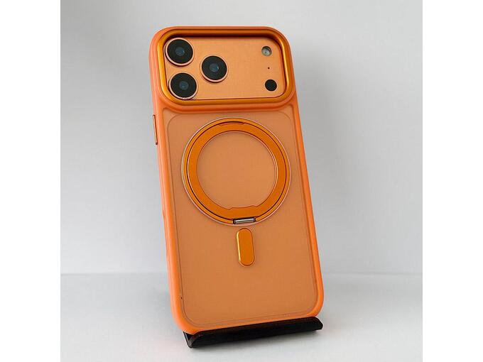 Maska za iPhone 17 Pro Max Mag Case Orange Halo Clear