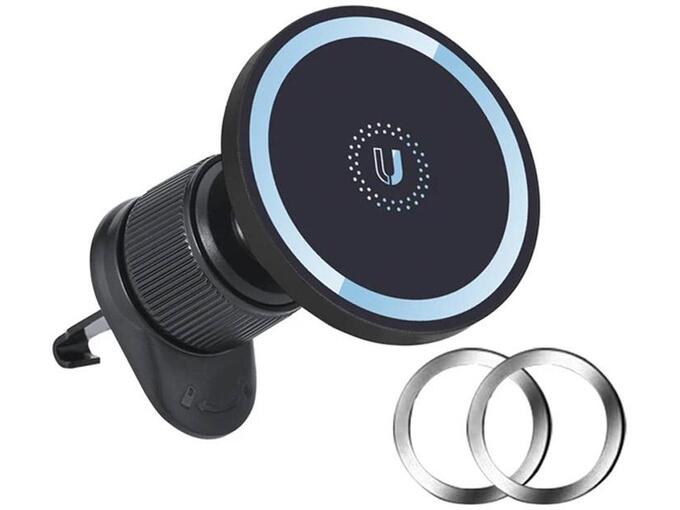 Auto drzac za telefon magnetni za ventilaciju A8 crni