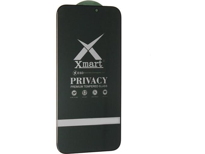 Zastitno staklo XMART 9D Privacy za Samsung S25 Plus/ S936B (Fingerprint unlock)