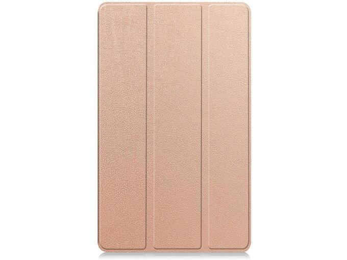Maska na preklop Tablet Stripes za Samsung Tab A11/ X133 roze