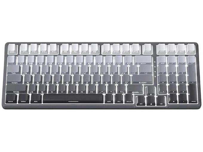 Mehanicka zicna tastatura ZIFRIEND ZT99 sivo crna (sivi switch)