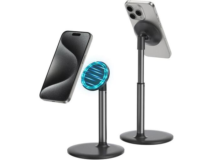 Stoni drzac za telefon magnetni sa podesivom visinom H048 crni