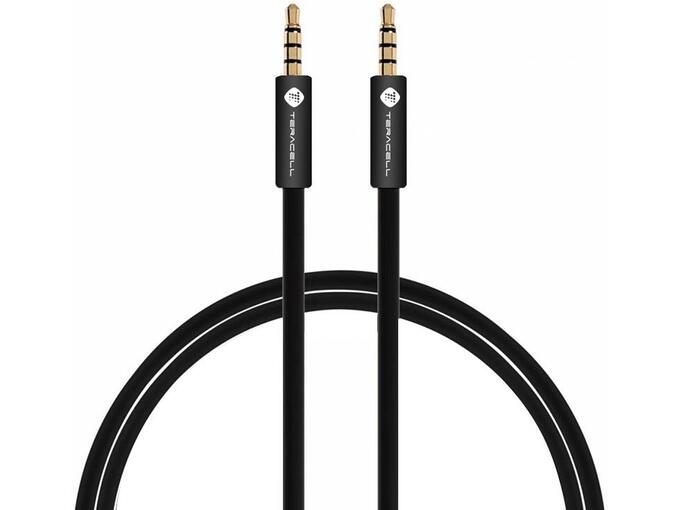 Audio kabel Teracell AUX 3,5 mm crni 0.5m