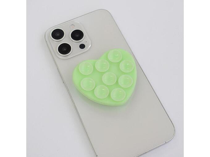 Popsocket Octobuddy Heart svetlo zeleni