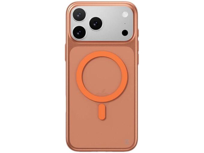 Maska za iPhone 17 Pro Mag Case SwitchEasy Skin transparent narandžasto