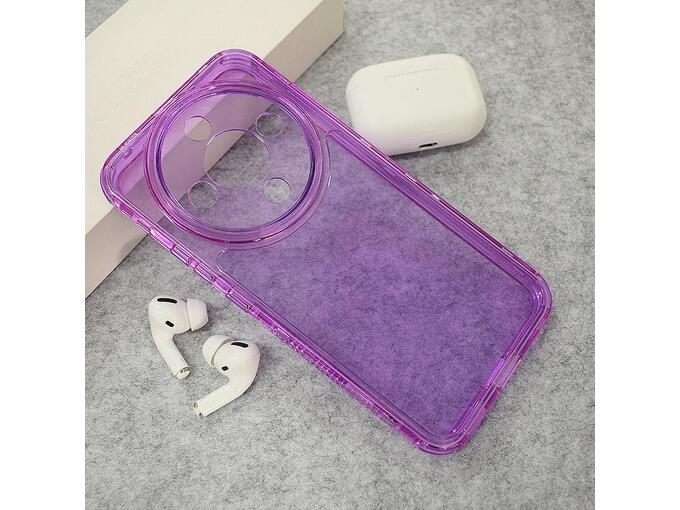 Maska za Honor Magic 8 Lite/ X9d ljubičasta Color Transparent