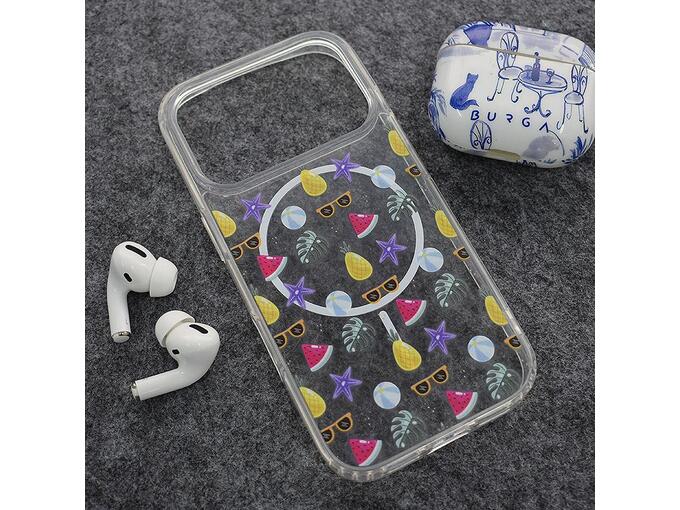 Maska za iPhone 17 Pro Sunny Paradise Mag Case Nanobit Print