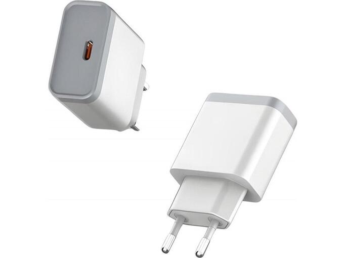 Kućni punjač LDNIO Q122 PPS PD,27W sa kablom Type-C na iPhone lightning kabel beli