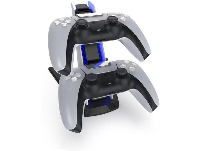 Docking station držač DOBE sa USB punjačem za 2 PS5 kontrolera TP5-0585S