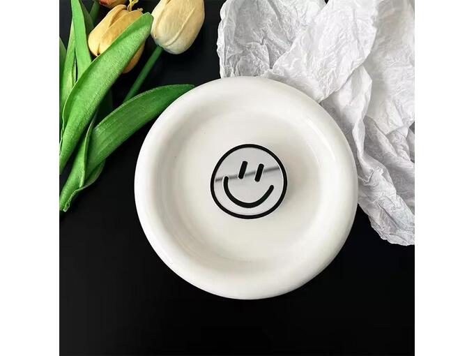 PopSocket Smiley crni