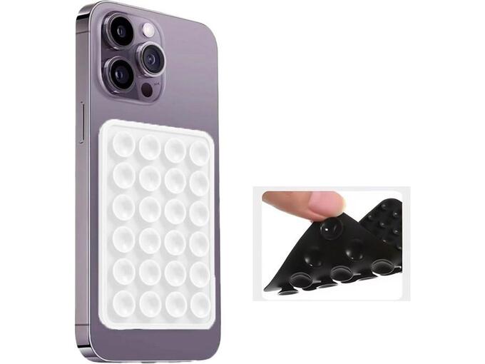 Octobuddy sticker dvostrani beli