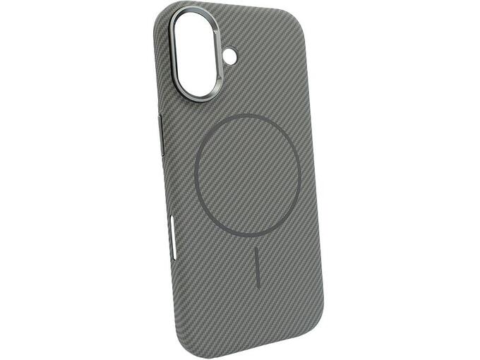 Maska za iPhone 17 Mag Case Kevlar Ultra Thin siva