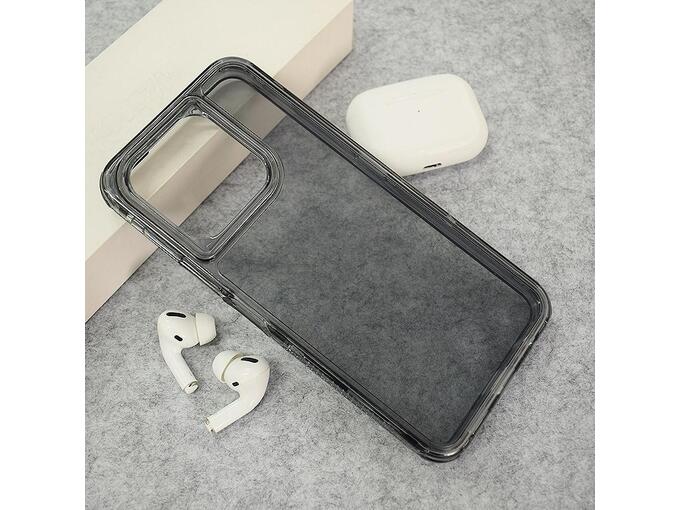 Maska za Honor X6c Color Transparent crna
