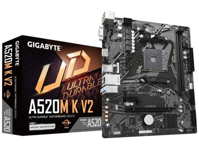 Gigabyte Matična ploča A520M K V2 A520 AM4 mATX