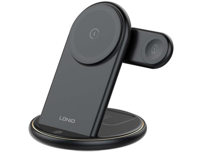 LDNIO Bežični punjač WL02 5u1 crni