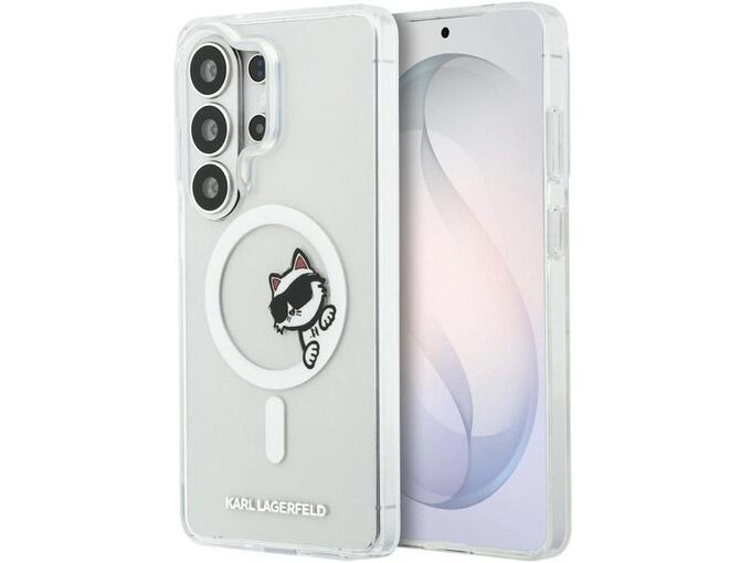 Maska za telefon Samsung S26 Ultra IML Peekaboo Choupette MagSafe Transparentna