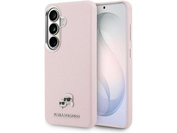 Maska za telefon Samsung S26 S941B Karl Lagerfeld Saffiano KC Metal Logo MagSafe