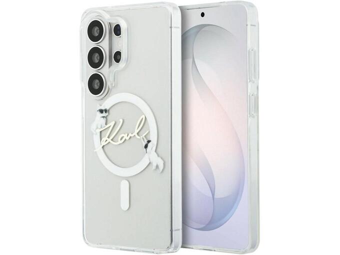 Maska za telefon Samsung S26 Ultra IML KC Script MagSafe Transparentna