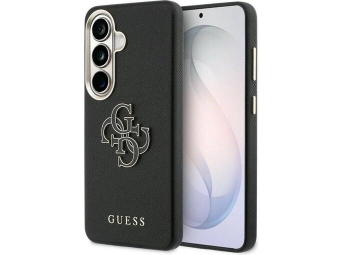 Maska za telefon Samsung S26 Plus S946B Guess Grained Big 4G Metal Logo