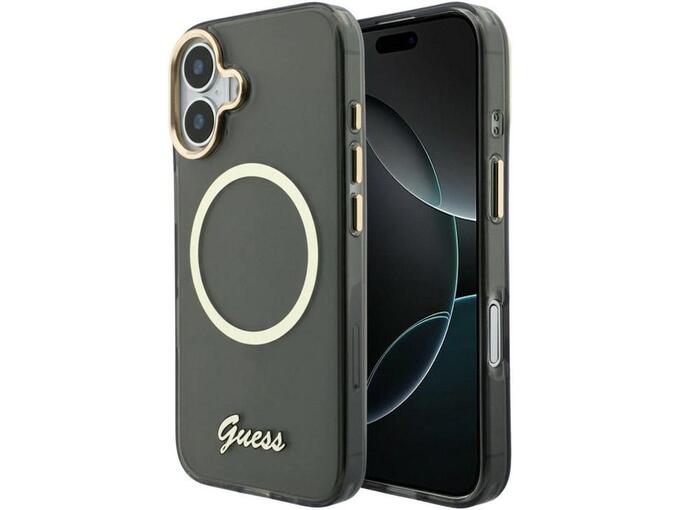 Maska za telefon iPhone 17 IML Script Metal MagSafe