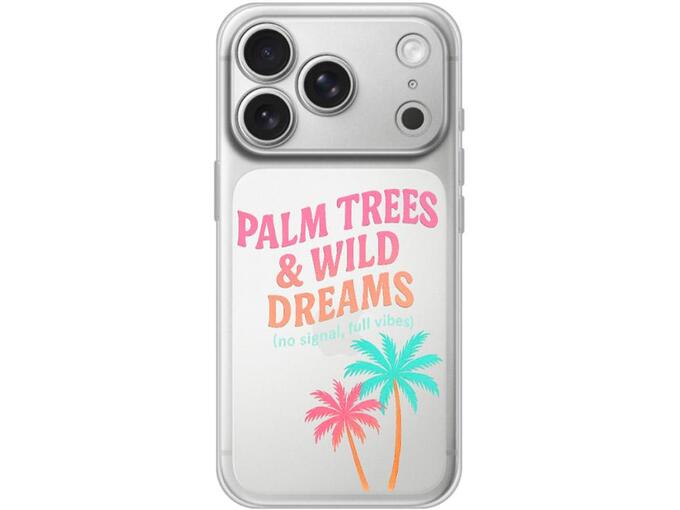 Maska Nanobit Print za iPhone 17 Pro Palm Trees