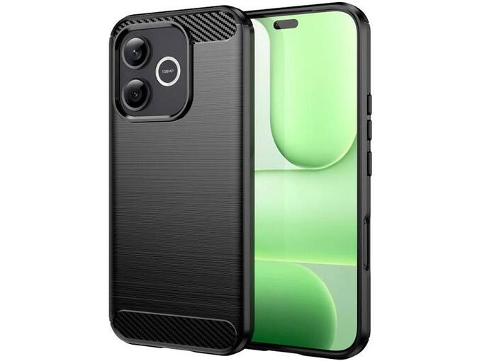 Maska Silicone Defender za Honor 600 Lite crna.