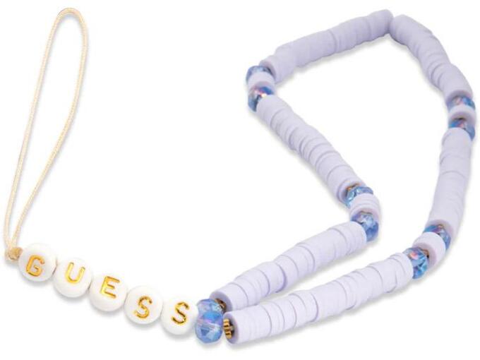Vezica za mobilni Guess Strap Heishi Beads Lilac