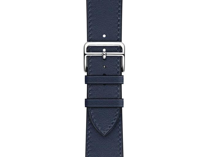 Narukvica za Apple Watch Swift Leather dark blue 42/ 44/ 45/ 49 mm
