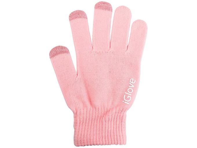 Rukavice iGlove za touch screen roze