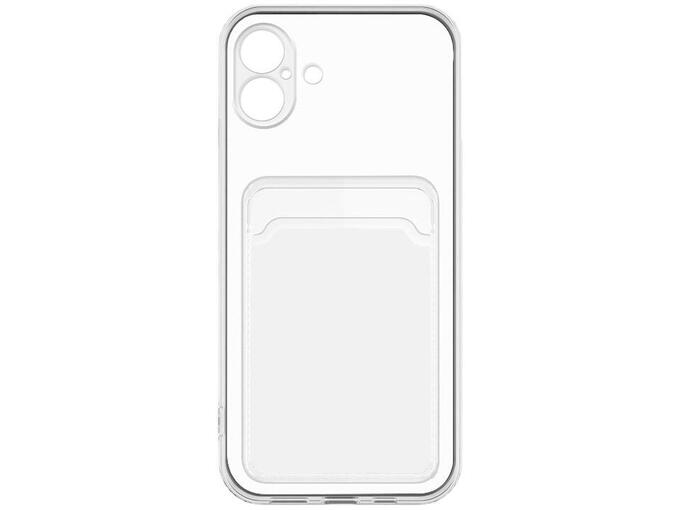 Maska za telefon iPhone 17 Wallet Silikonska Transparentna