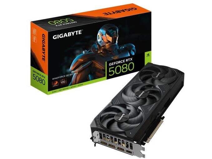 Gigabyte Grafička kartica GeForce RTX 5080 Windforce OC 16GB