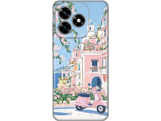 Maska za telefon Honor X5c Plus Silikonska Print