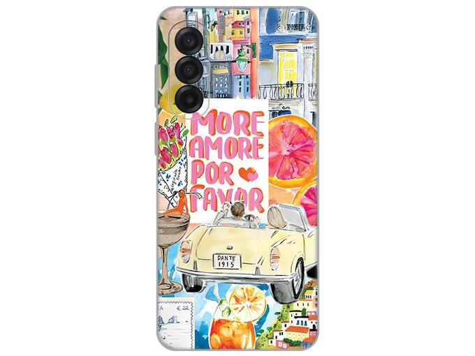 Maska za telefon Samsung A175F Galaxy A17 Silikonska Print